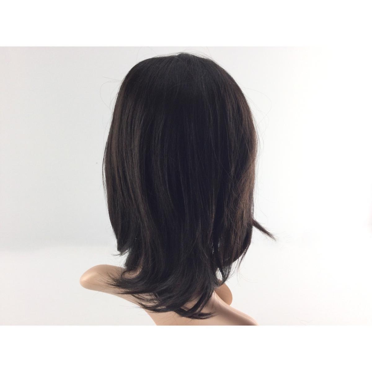 速くおよび自由な フルウィッグ ミディアムストレート アレンジ自在 より自然な ミディアム