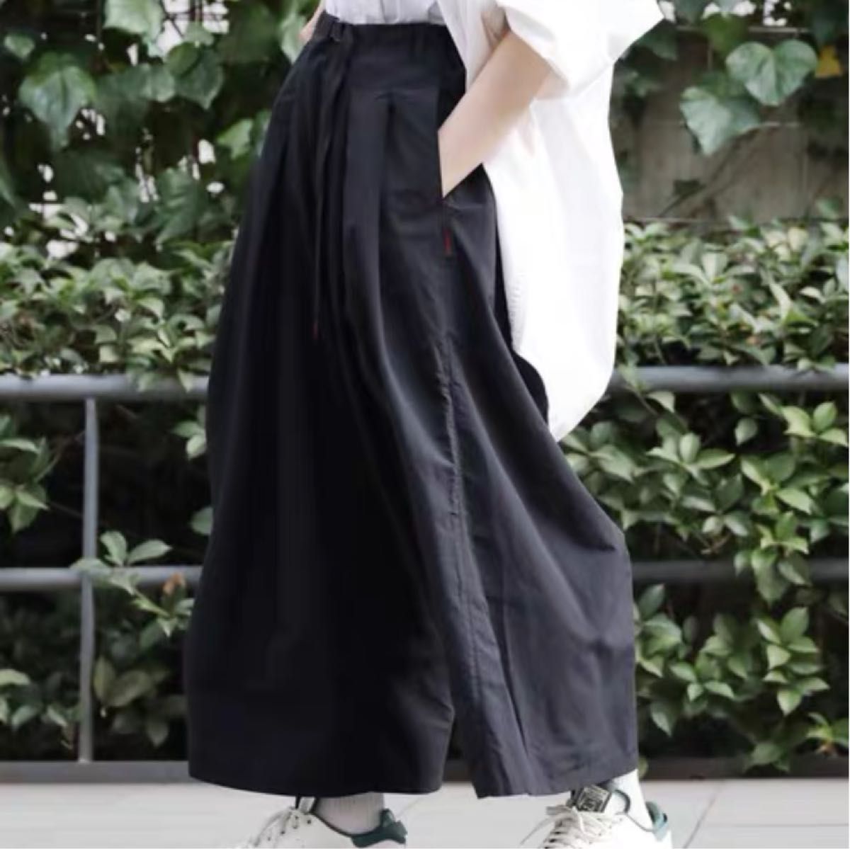 GRAMICCI グラミチ ナイロン フレア パンツ レディース スカーチョ スカンツ