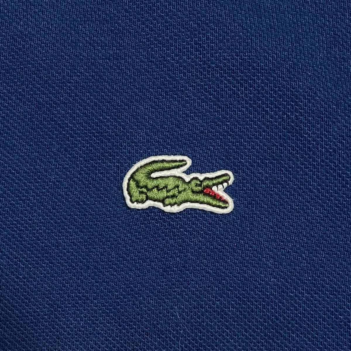 【人気アイテム】LACOSTE ラコステ 半袖 ポロシャツ ビッグサイズ サイズ7 コバルトブルー ワニ 23-192