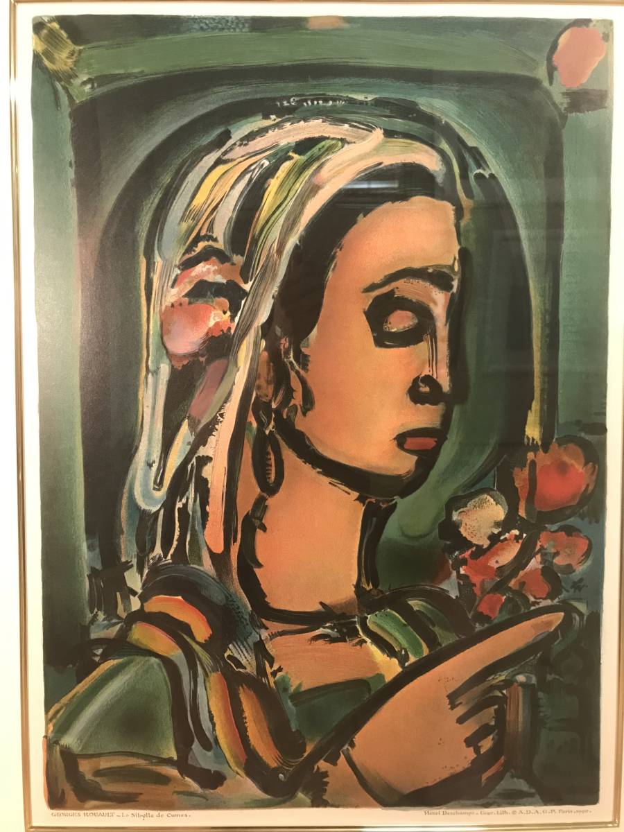 ジョルジュルオー リトポスター ムルロ工房刷り アート 名画 ジョルジュルオーリトポスタームルロ工房刷りアート名画