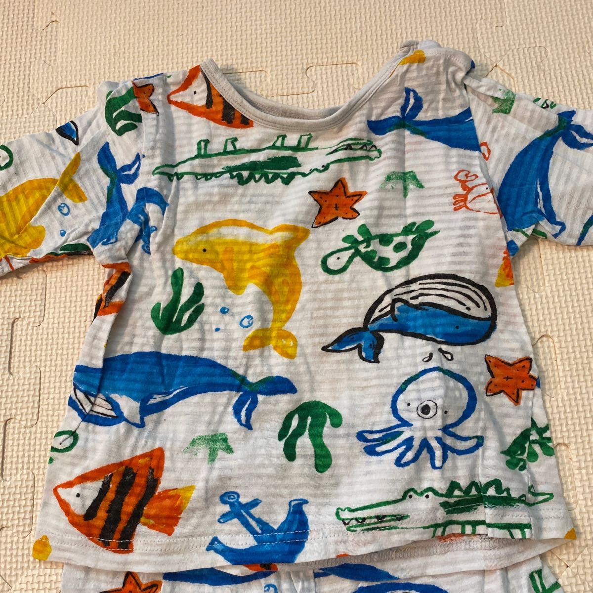 男の子　夏服　半袖　パジャマ　サイズ80