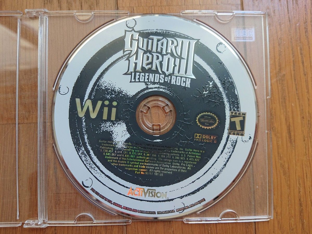 Wii 北米版 ギターヒーロー3 レジェンド オブ ロック