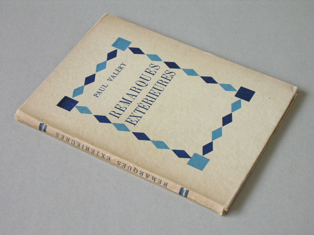 「外的所見」（1929年）●ポール・ヴァレリー 著●ルイ＝ジョセフ・スーラの木版画による著者肖像画●エディション番号付き1020部の限定本_画像2