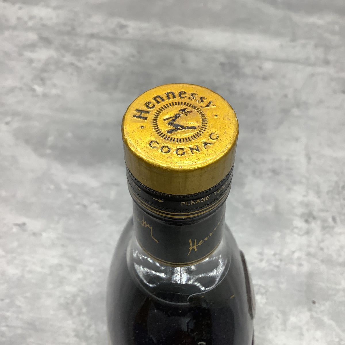 古酒 Hennessy ヘニシ－ コニャク金キャップ XO 未開封 - 通販