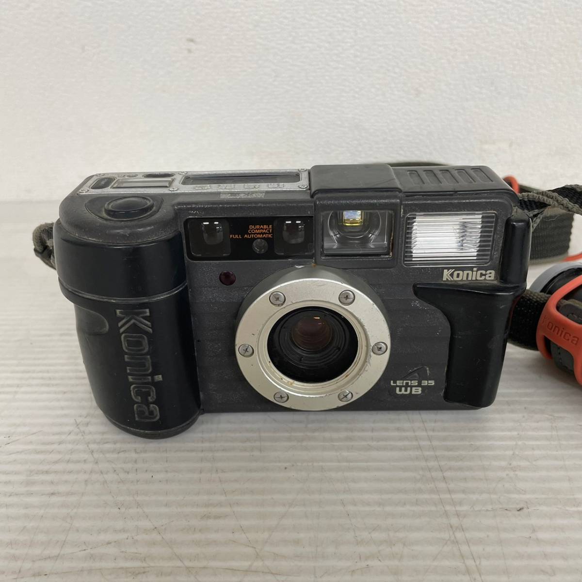 【Konica】コニカ コンパクトカメラ LENS 35 2台セット ジャンク品_画像2