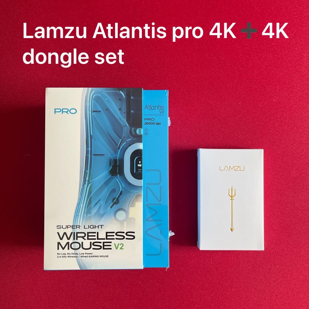 Lamzu Atlantis OG V2 PRO (4K) + 4K dongle set|Yahoo!フリマ(旧