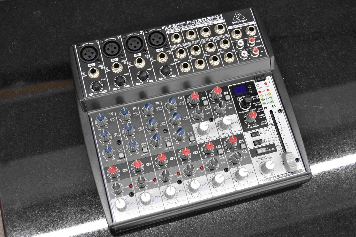 ヤフオク! - F☆BEHRINGER ベリンガー XENYX 1202F...