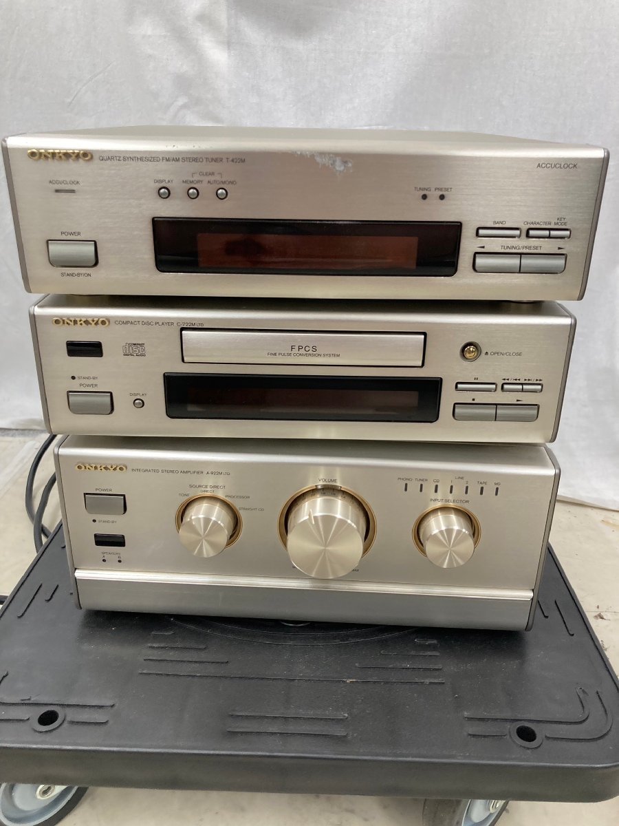 T800〇【中古】【2個口】ONKYO オンキョー D-202AX LTD T-422M C-722M