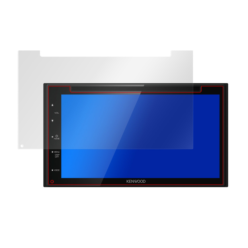 kenwood 2din DDX5020S защитная плёнка OverLay 9H Plus for KENWOOD 2DIN DVD соответствует монитор ресивер DDX5020S 9H высота твердость низкий отражающий 