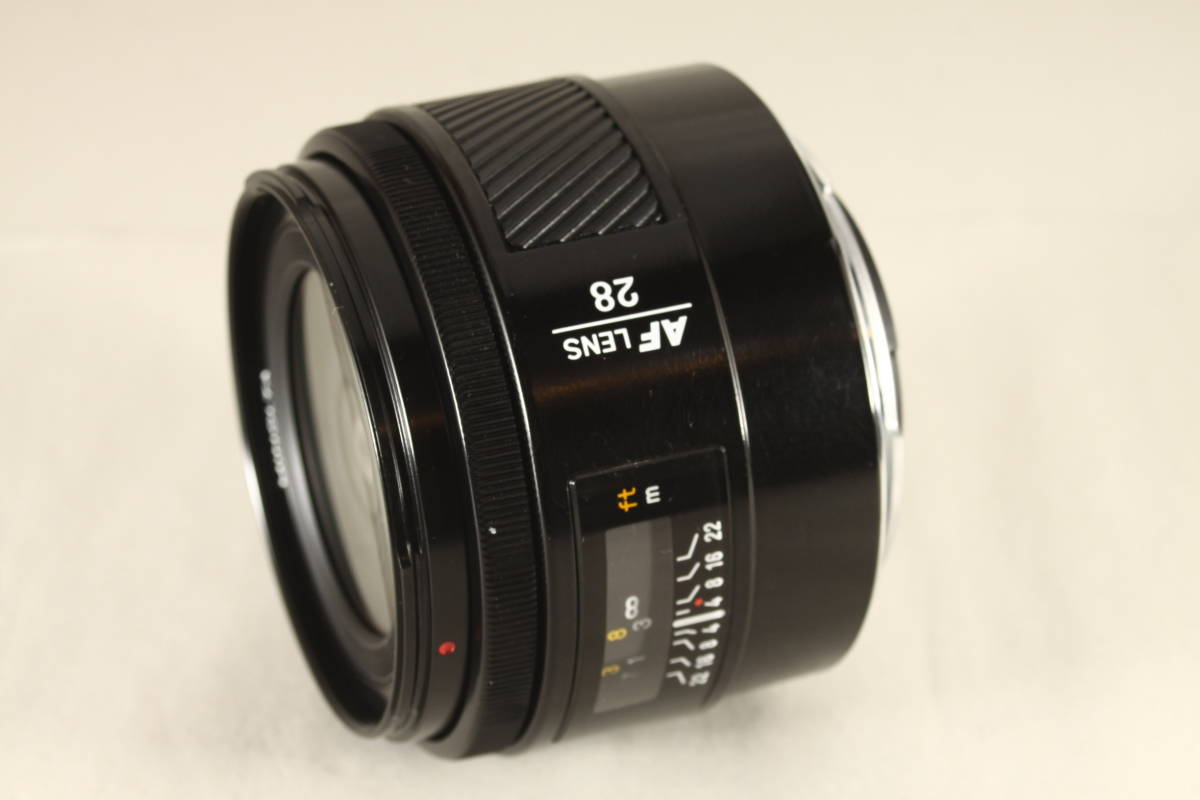 ☆驚愕の超極上美品☆ MINOLTA AF 28mm F2 Sony Aマウント☆完動品