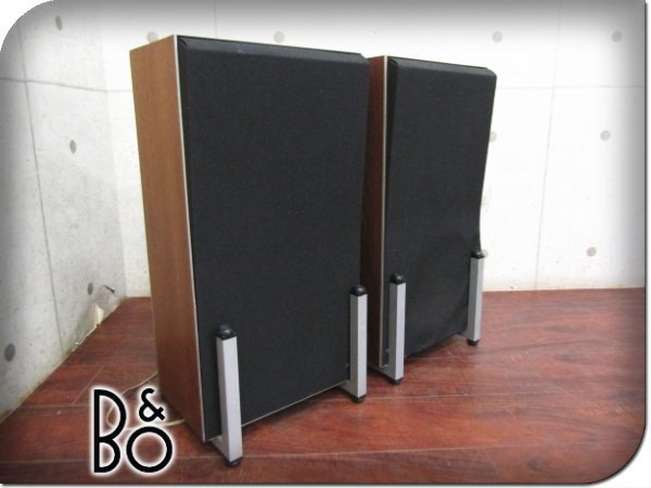 ■Bang&Olufsen/バング＆オルフセン/B＆O■ヴィンテージ■希少■BEOVOX S60■ローズウッド材■クラシック■スピーカーセット■smm7758m_画像1