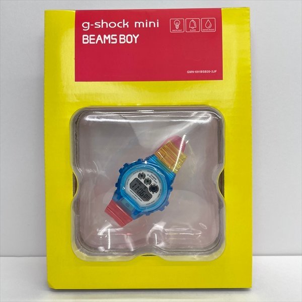 2022新作モデル Gショックミニ GMN-691BSB20-2JF 別注コラボ BOY BEAMS mini G-SHOCK カシオ CASIO ビームス 腕時計 クォーツ 新品未開封 クレイジーカラー コラボレーションモデル 2022新作モデル Gショックミニ GMN-691BSB20-2JF 別注コラボ BOY BEAMS mini G-SHOCK カシオ CASIO ビームス 腕時計 クォーツ 新品未開封 クレイジーカラー コラボレーションモデル