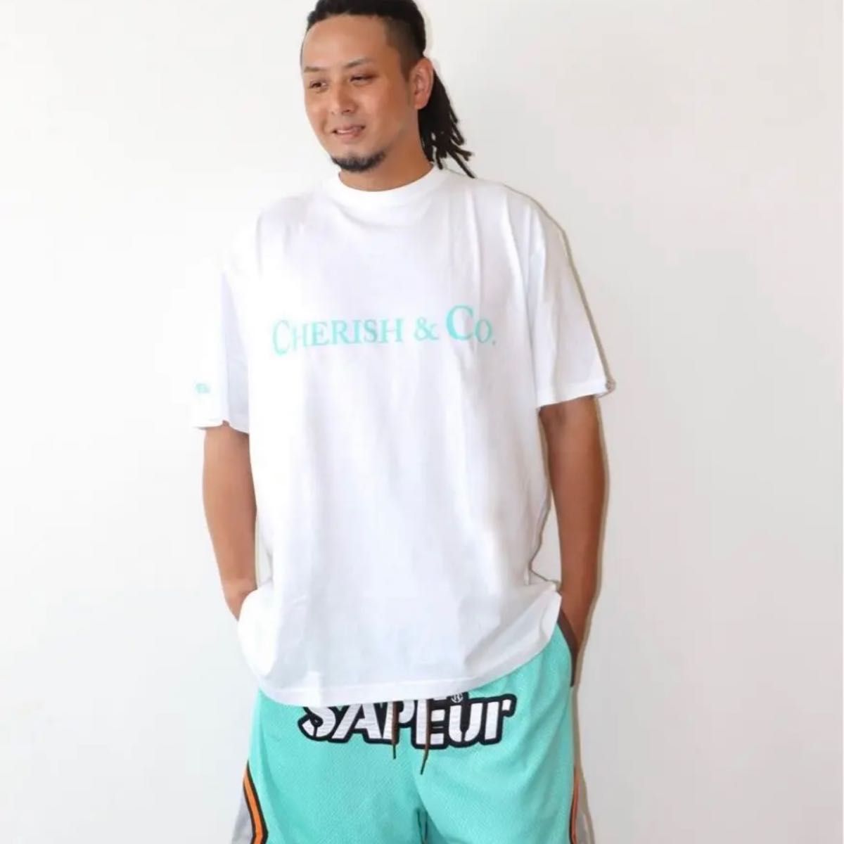 SAPEur CHERISH & CO S/S TEE White XLサイズ｜PayPayフリマ