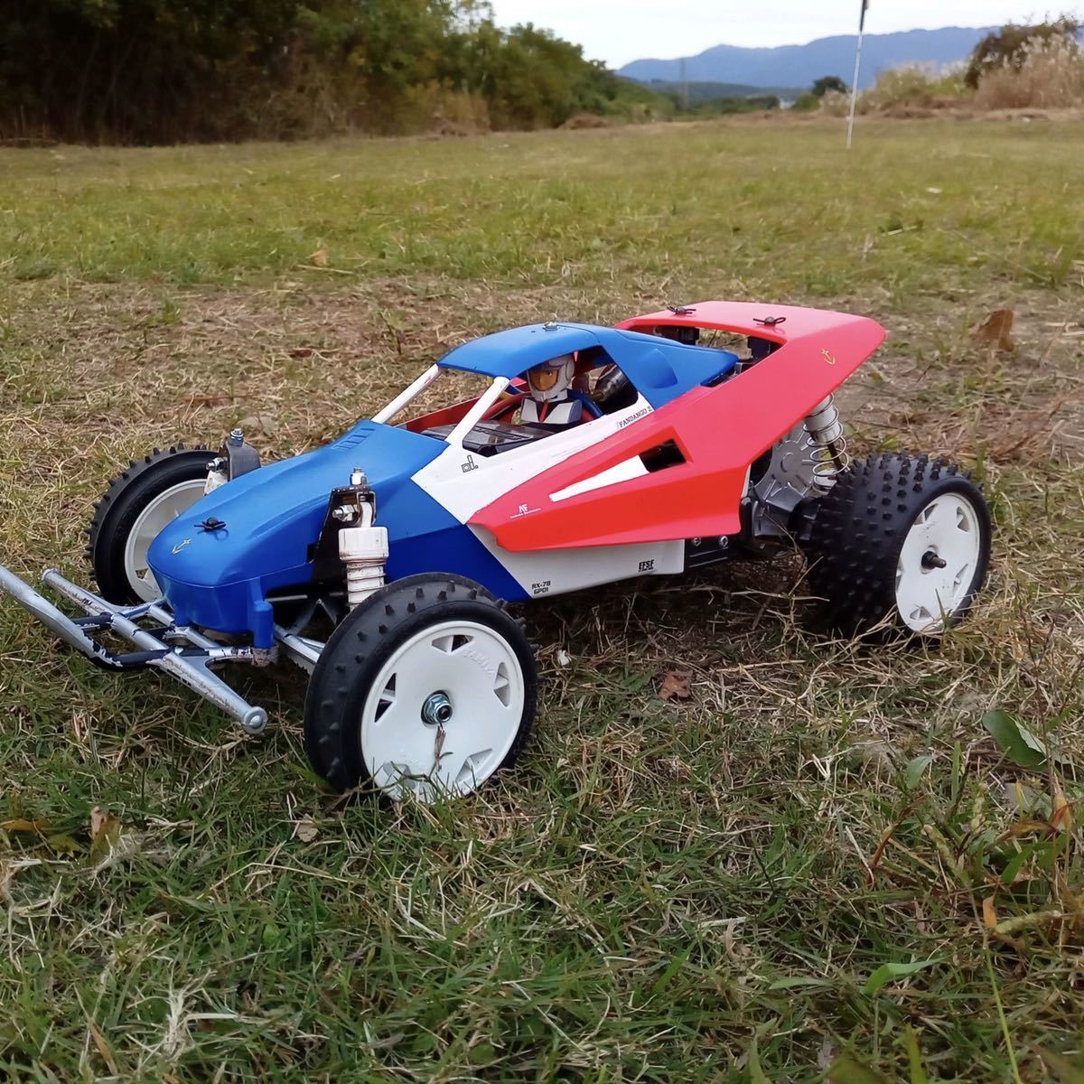 TAMIYA アストラルディッシュ ホイール 前輪 フロント 2WD バギー タミヤ 1/10RC ホーネット グラスホッパー アスチュート