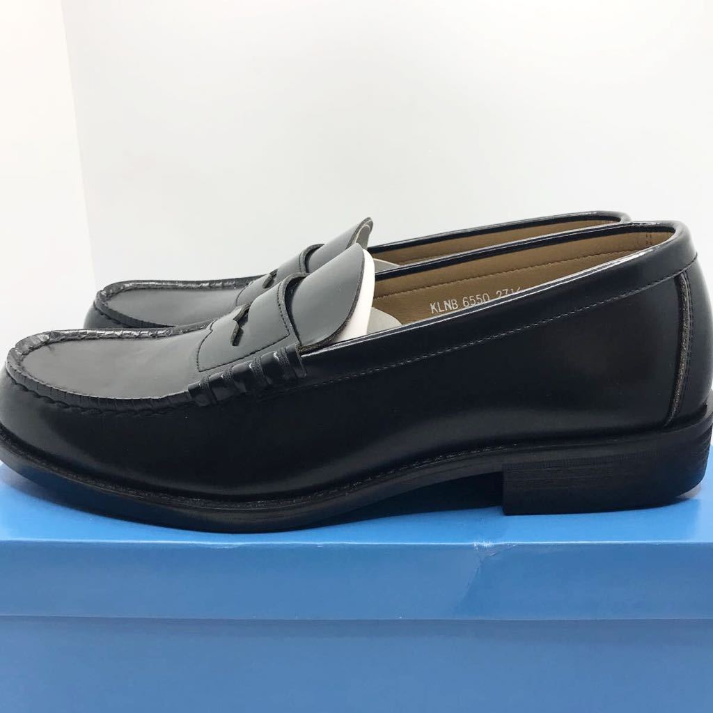 HARUTA ローファー 未使用　新品に近い　日本製　27.5センチ　3E メンズ　通学靴　紳士靴　革靴　黒　大きいサイズ　安い_画像2