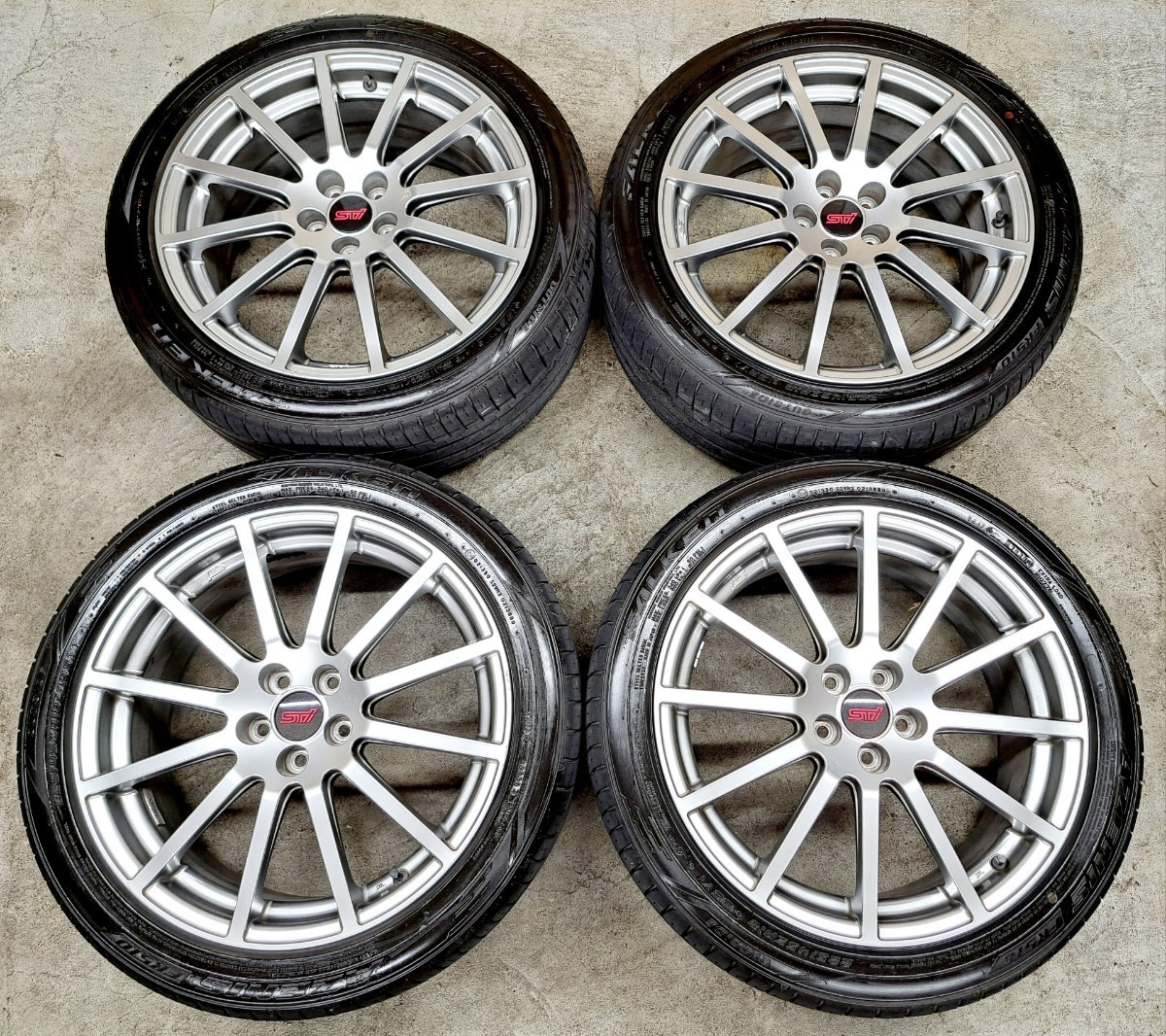 美品】スバル レガシィ BM BR ts STI 限定車 純正 18インチ ホイール
