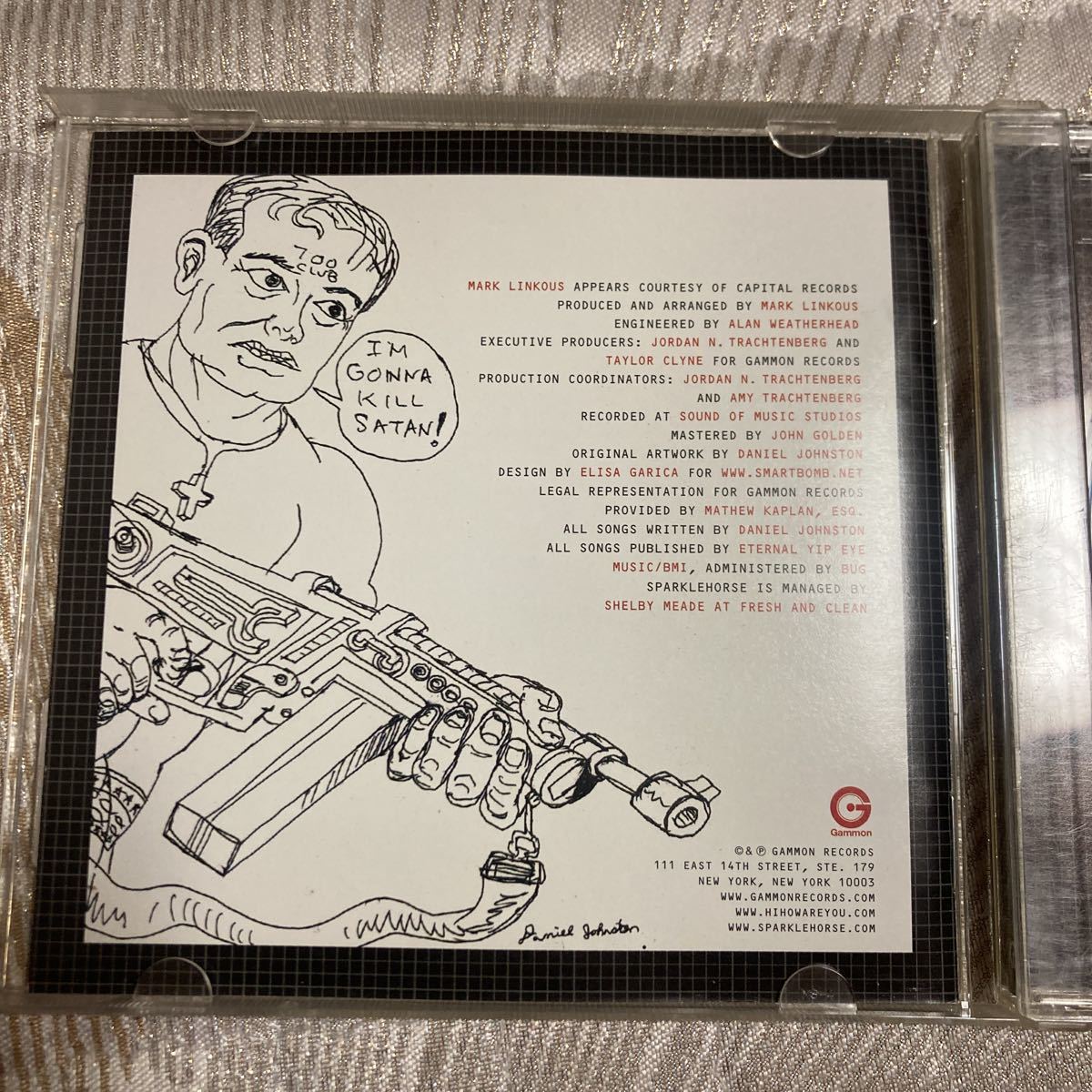 DANIEL JOHNSTON、fear yourself、CD、cammon records、punk、ロック、rock_画像3