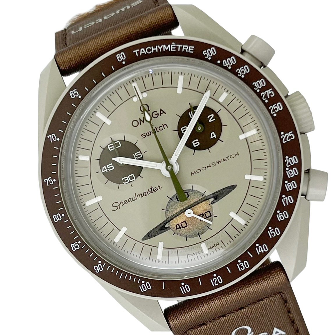  Omega × Swatch OMEGA × Swatch moon часы трансмиссия tu Saturn хронограф кварц б/у мужской женские наручные часы 