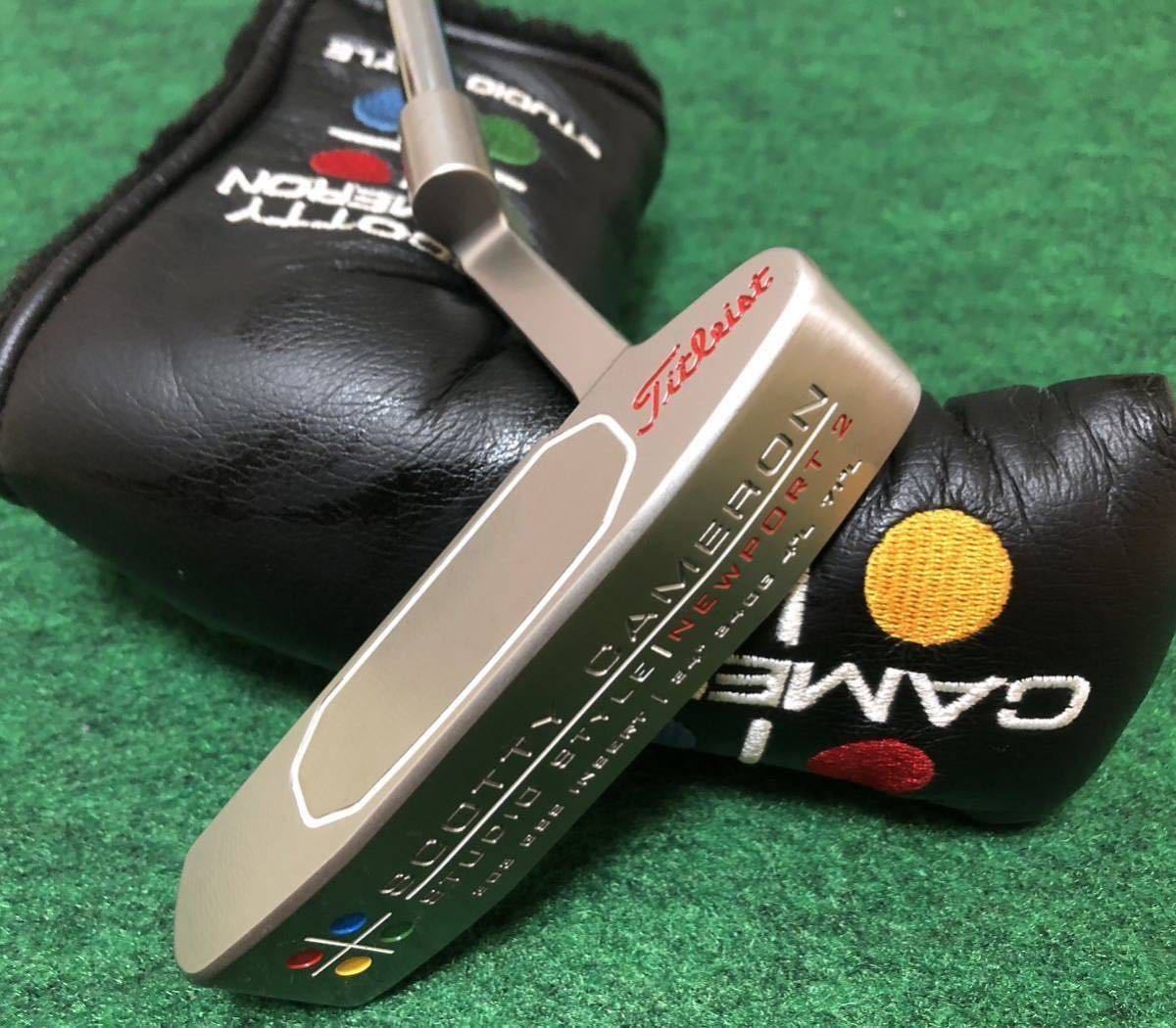 未使用SCOTTY CAMERON STUDIO STYLE NEWPORT2 GSS スコッティ