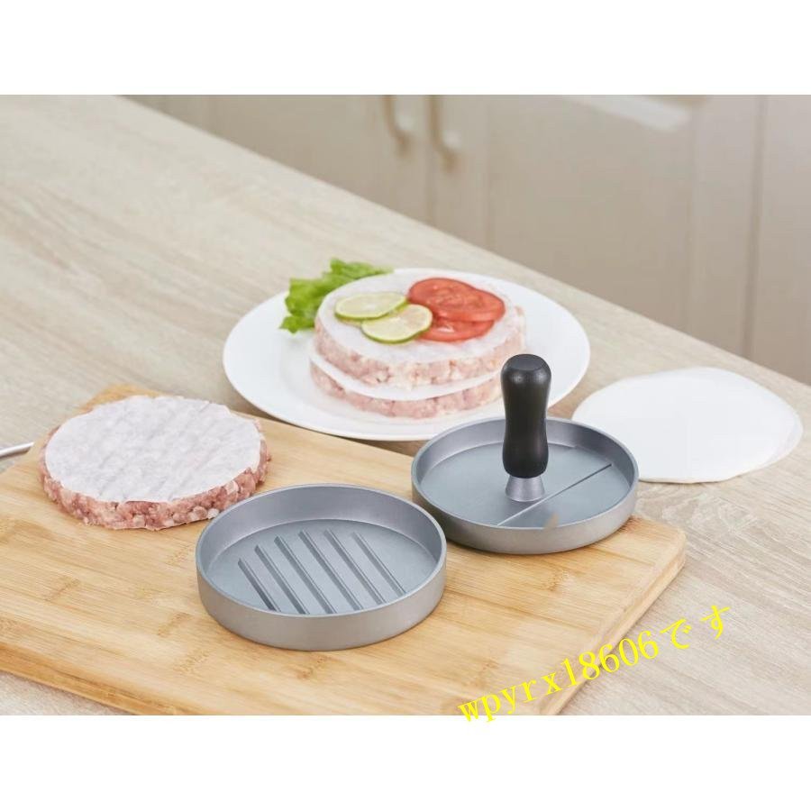  handle burger Press putty . making meat Press easily putty . work .. kitchen articles cooking supplies wax paper 100 sheets insertion .