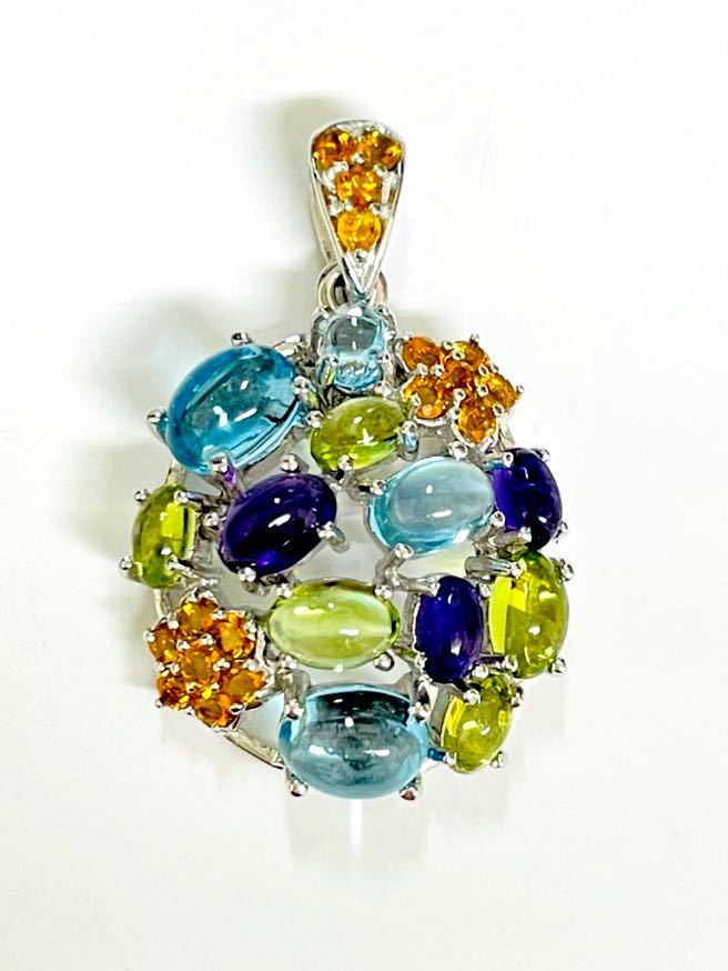 週間売れ筋 E8001【Penguin】美しいアメジスト11.63ct 最高級18金