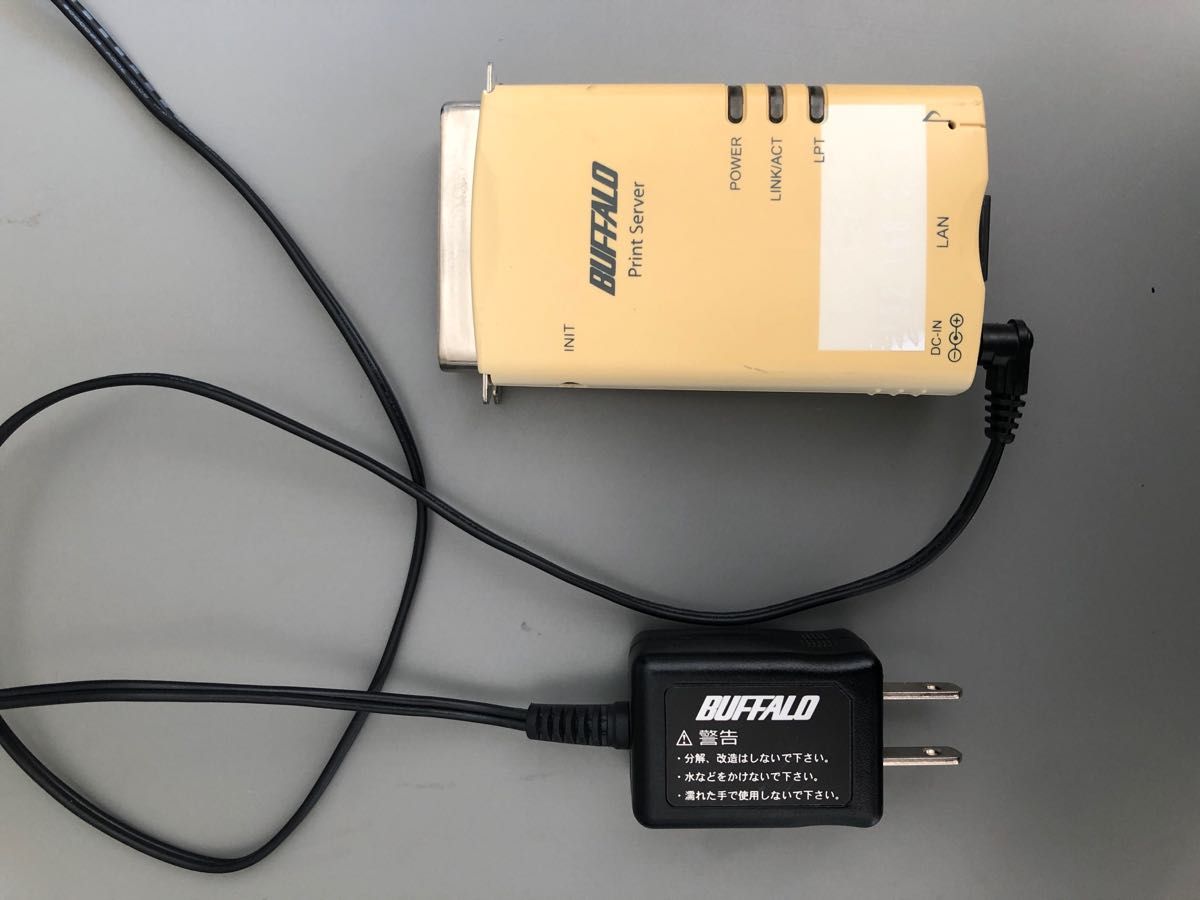 BUFFALO プリントサーバ LPV2-TX1 マルチプロトコルプリントサーバ コンパクト