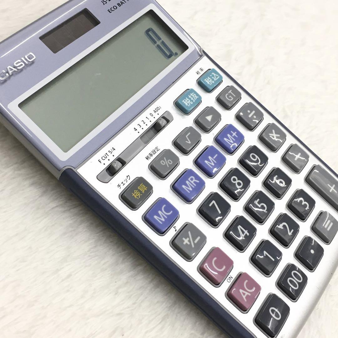 CASIO カシオ JS-20WK 本格実務電卓 12桁 検算機能 グリーン購入 CASIO カシオ JS-20WK 本格実務電卓 12桁 検算機能 グリーン購入