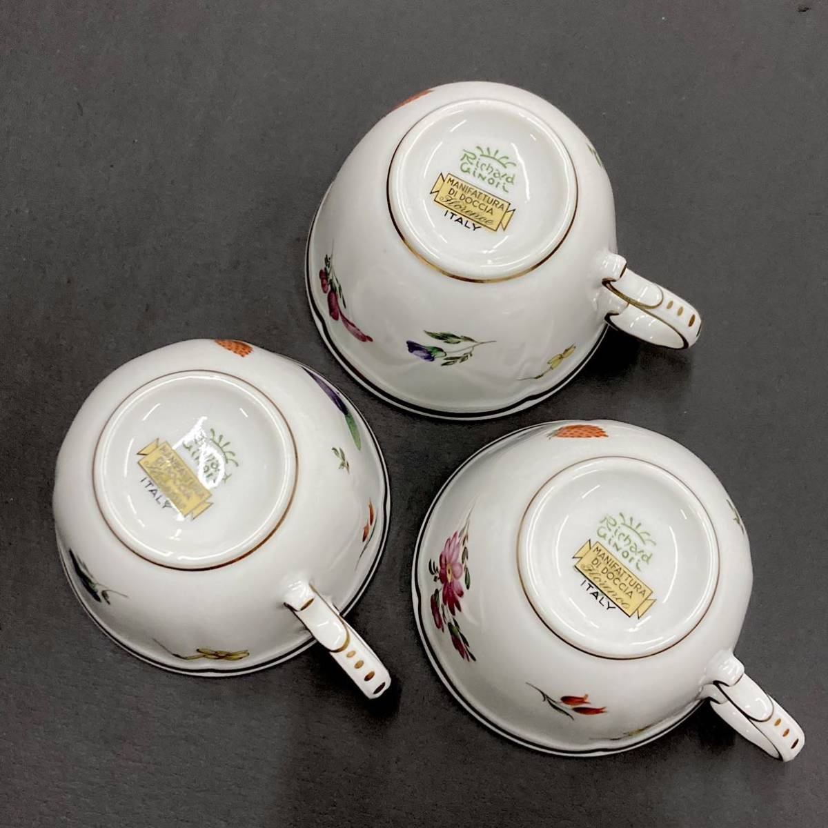 Richard Ginori リチャード ジノリ イタリアンフルーツ デミタス Richard Ginori リチャード ジノリ イタリアンフルーツ デミタス