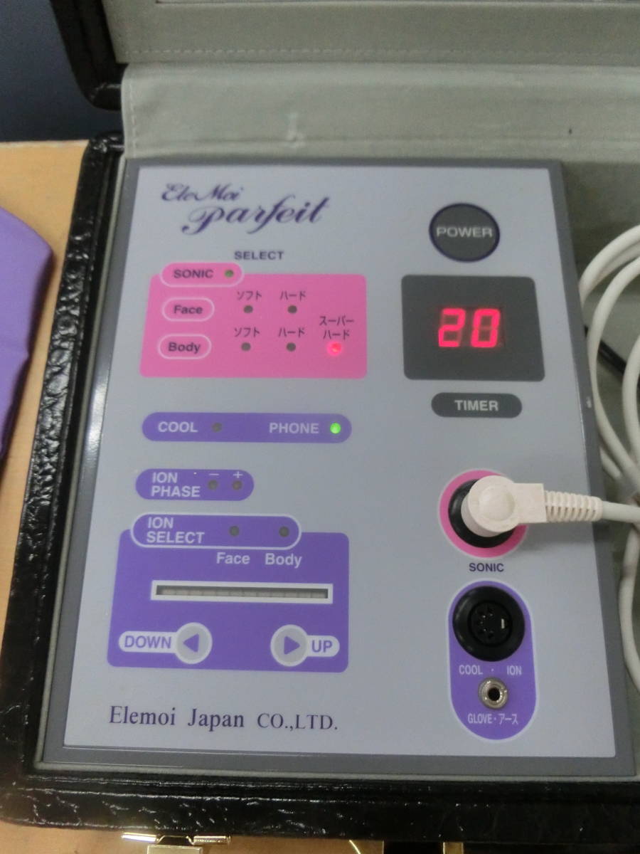  used ere moa parfait home use ultrasound beautiful face vessel multifunction type whole body beauty vessel [57-516]* free shipping ( Hokkaido * Okinawa * remote island excepting )*