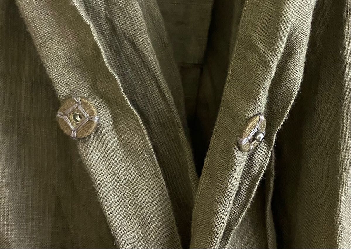 KAPITAL キャピタル リネン シャツ コート 羽織り 1 S