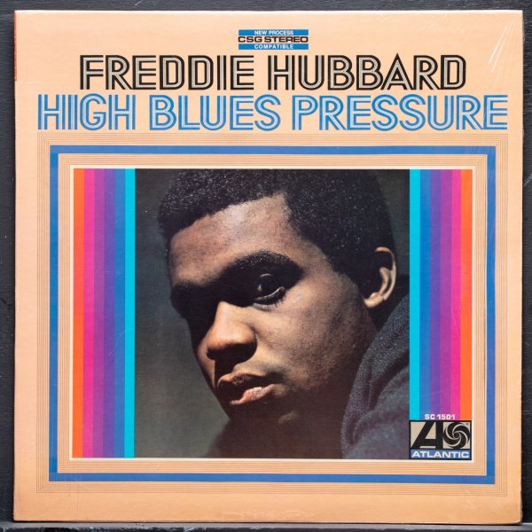 【米オリジナル】FREDDIE HUBBARD 美品 シュリンク付き HIGH BLUES PRESSURE フレディハバード ATLANTIC / BENNY MAUPIN / KENNY BARRON_画像1