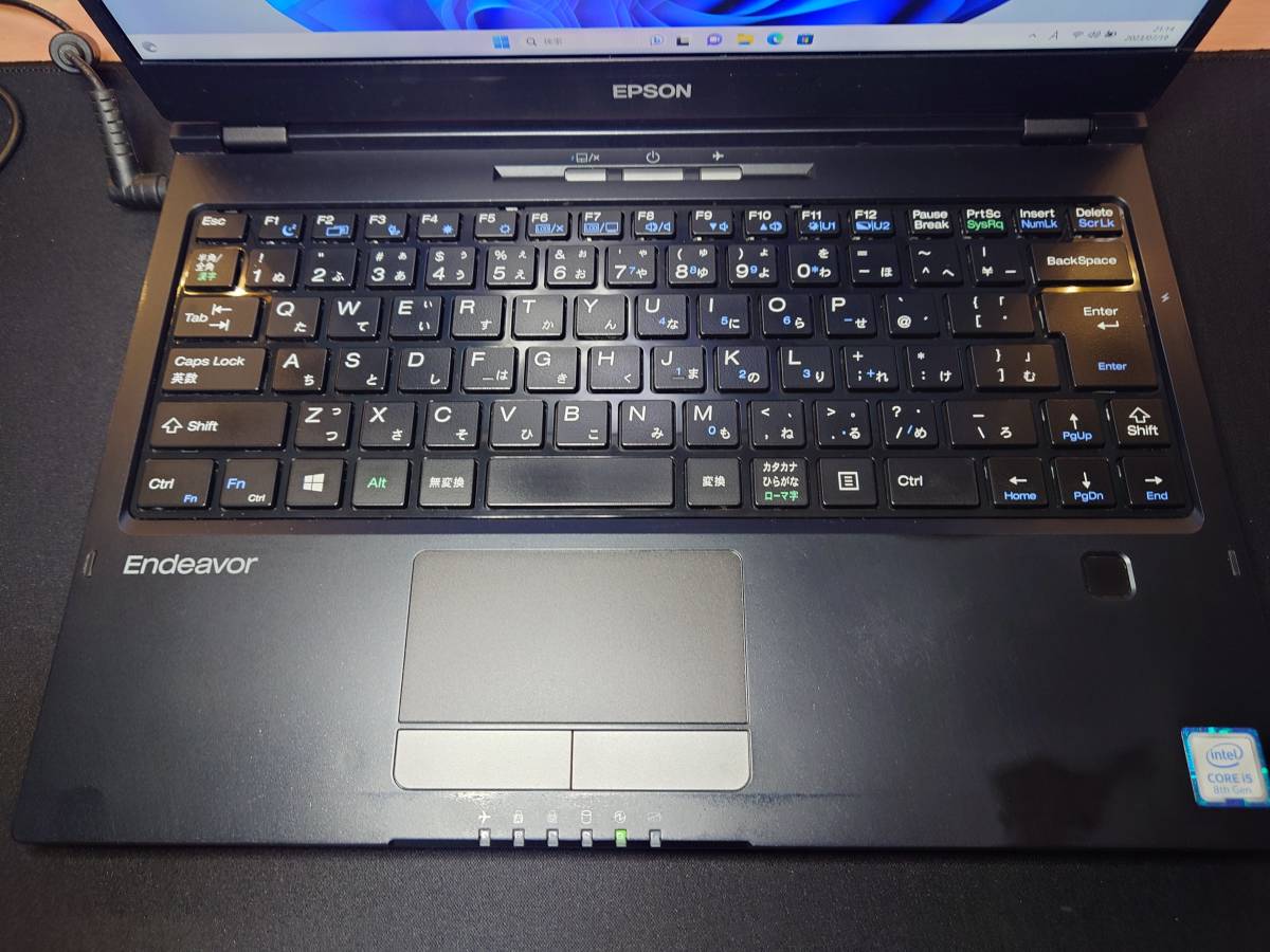 中古】EPSON Endeavor NA520E/13.3型FHD/Win11Pro/Core i5-8250U