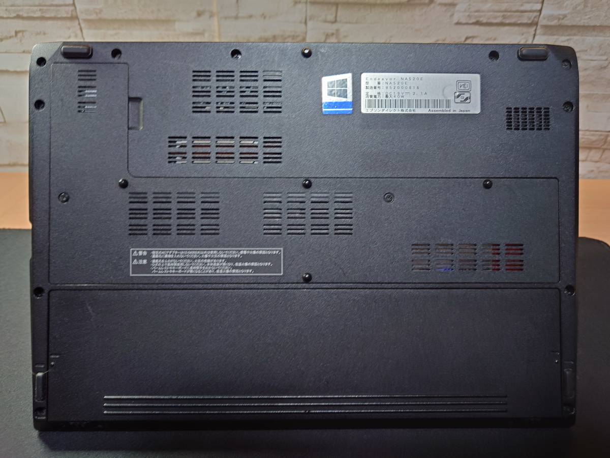 中古】EPSON Endeavor NA520E/13.3型FHD/Win11Pro/Core i5-8250U