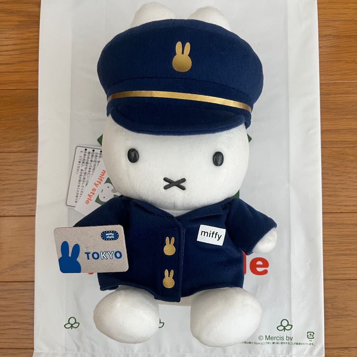 miffy style ミッフィースタイル 東京駅店限定 駅長さん miffy style ミッフィースタイル 東京駅店限定 駅長さん