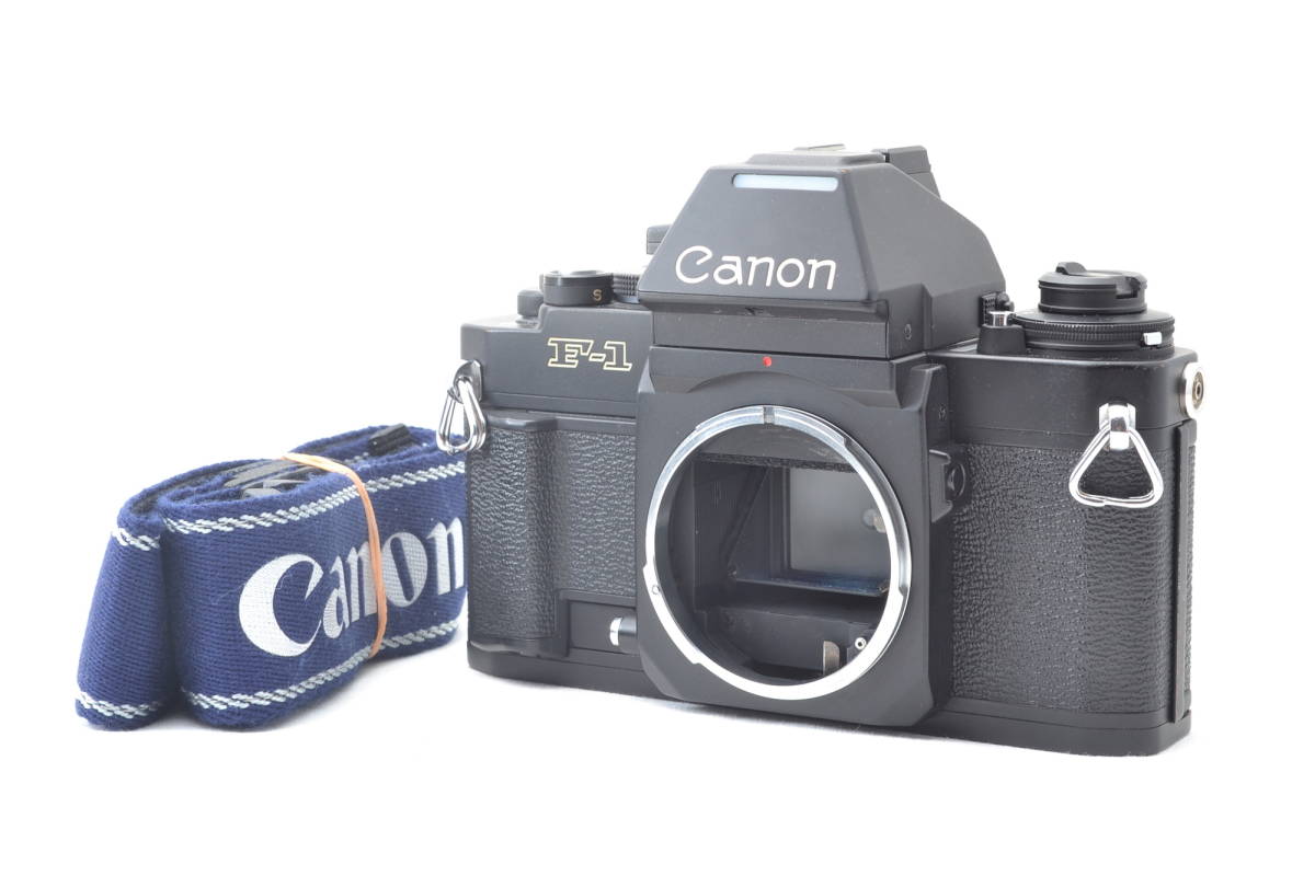 【再入荷】 MF 一眼レフ ファインダー AE F-1 New Canon キャノン 美品 フィルムカメラ #5235 ストラップ ボディ キヤノン