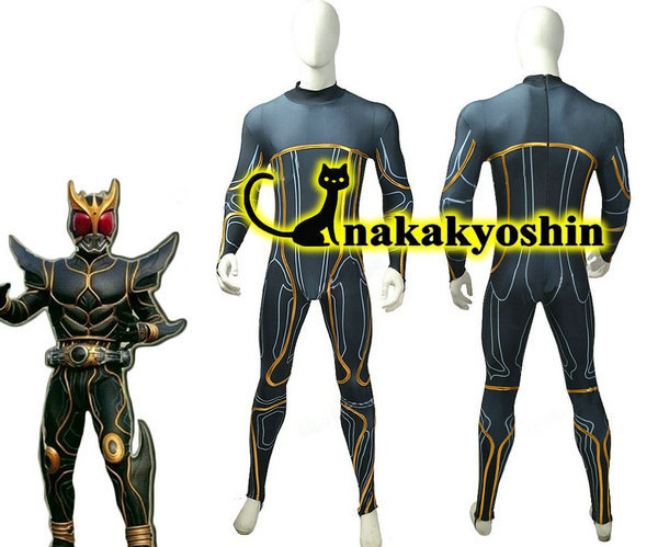 nakakyoshin出品●仮面ライダークウガアルティメットフォーム 全身タイツ●コスプレ衣装　靴、マスク別売り