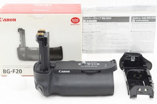 ☆極上美品☆ キャノン バッテリーグリップ Canon Battery Grip BG-E20 元箱 ♯23070106