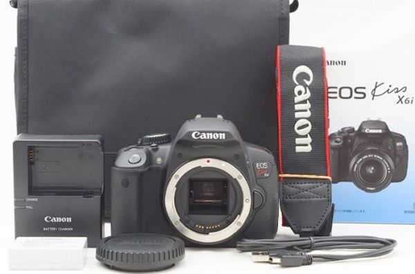 驚きの値段】 ☆極上美品☆ Canon キャノン EOS Kiss X6i ボディ