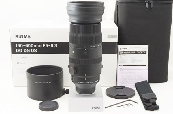 ☆極上美品☆ SIGMA シグマ150-600mm F5-6.3 DG DN OS Sports 元箱付属