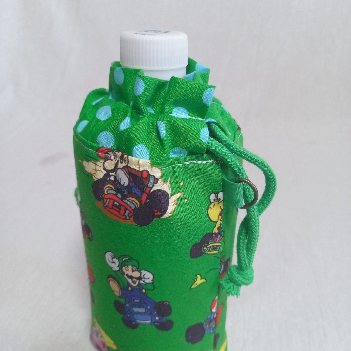  handmade * keep cool heat insulation pet bottle holder * Mario Cart 