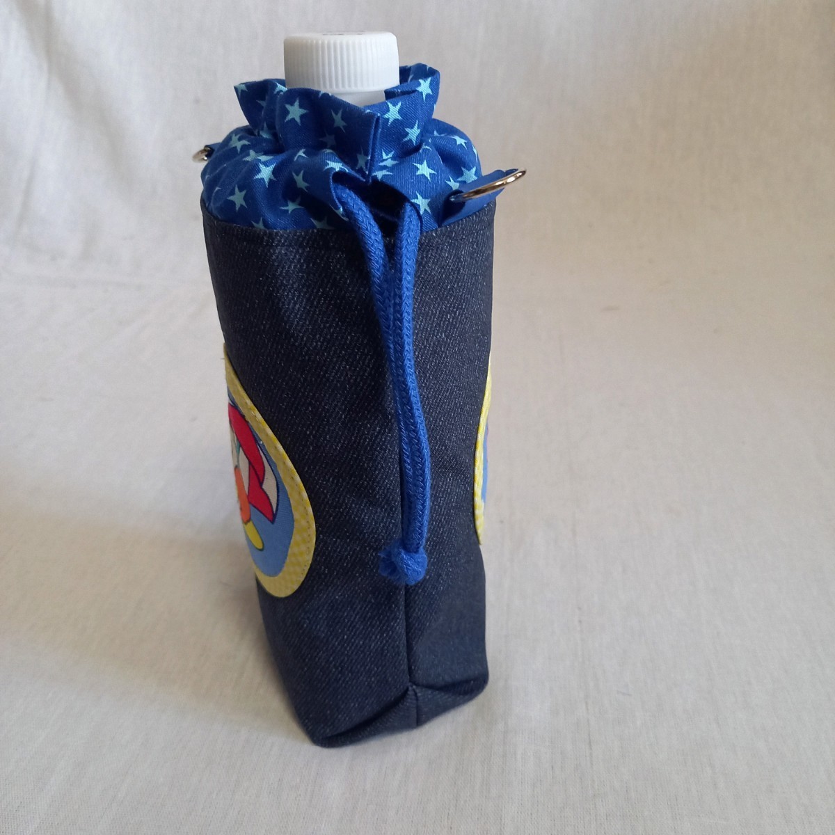  waterproof function cloth use * handmade * keep cool heat insulation pet bottle holder * car bi.&wado Rudy * badge type 