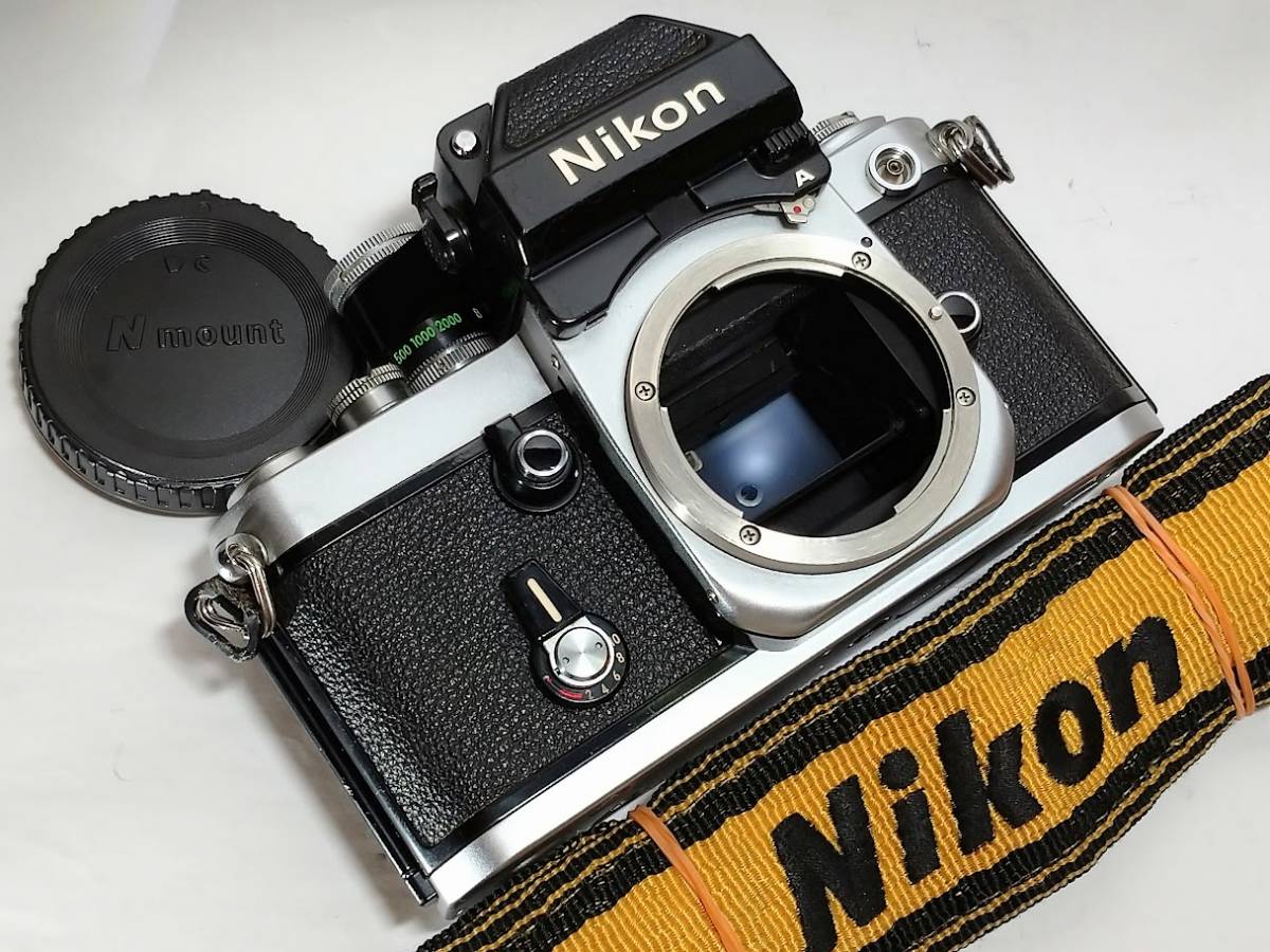 美品／動作良好】 ニコン Nikon F2 フォトミックA(DP-11)シルバーS/N