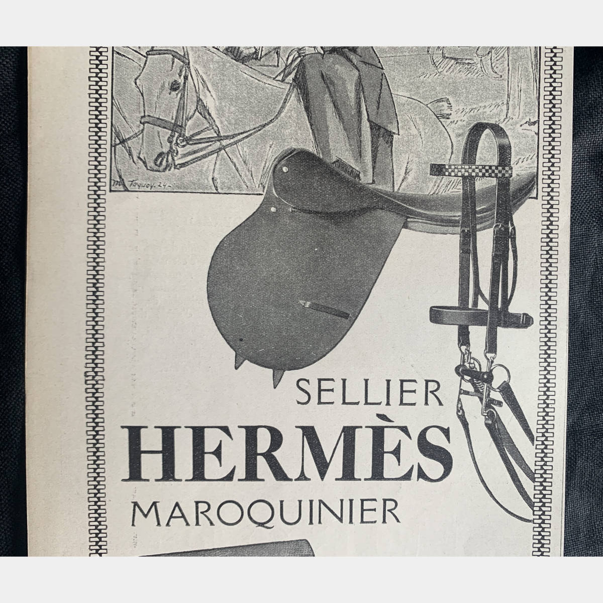 フランス 1925年 HERMES エルメス 馬具 馬 トランク バッグ 馬具 フランス 1925年 HERMES エルメス 馬具 馬 トランク バッグ 馬具