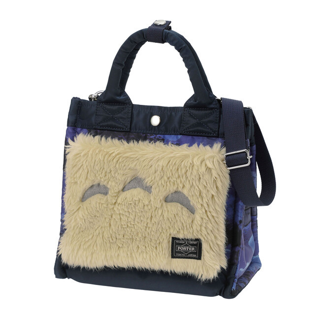 [ new goods ] Ise city . limitation navy color PORTER Tonari no Totoro collaboration 2WAY TOTE BAG(S) tote bag Ghibli totoro Yoshida yoshida Porter 