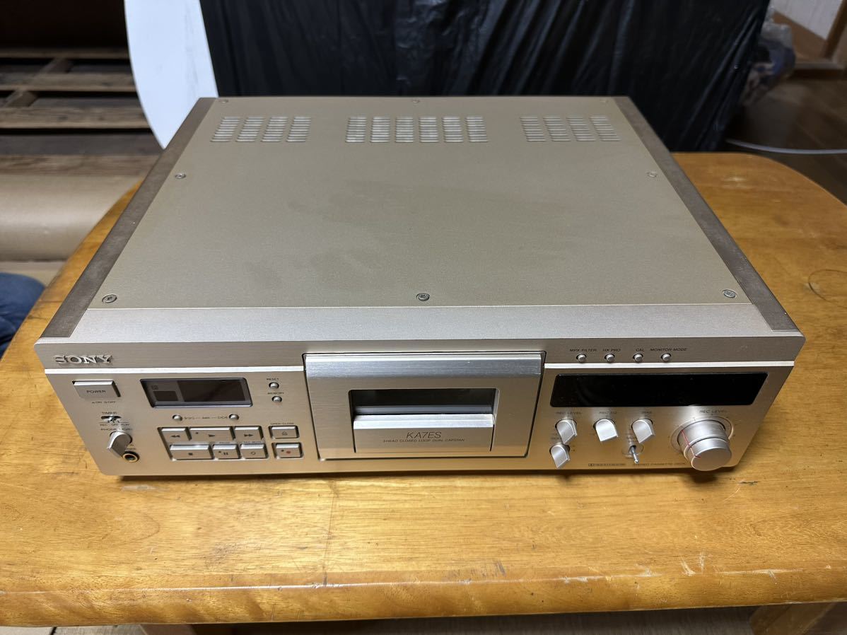 SONYソニーTC-KA7ESカセットデッキ 通電OK 現状品 【超目玉