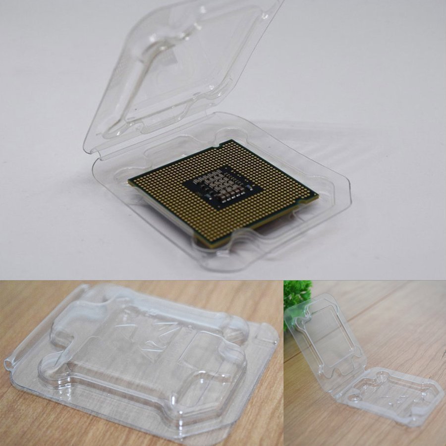 【 LGA1155】CPU シェルケース LGA 用 プラスチック 保管 収納ケース 50枚セット_画像4