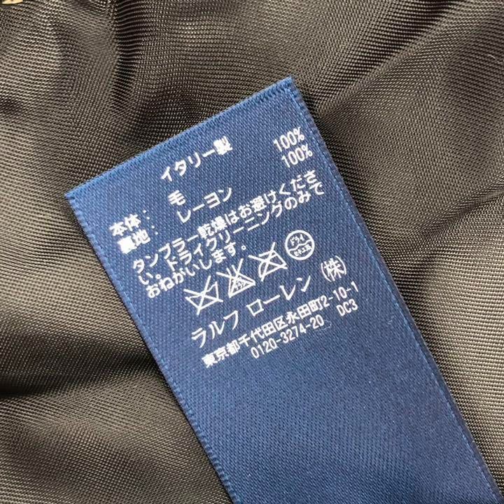 polo ralph lauren ラルフローレン ポロ テーラードジャケット 130 キッズ 子供服 冠婚葬祭 ウール_画像7