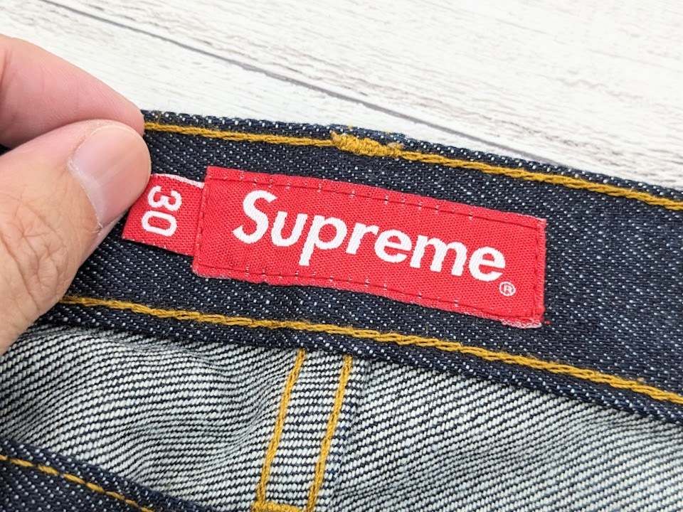 Supreme シュプリーム Rigid Slim Jean リジッド スリム デニム Supreme シュプリーム Rigid Slim Jean リジッド スリム デニム