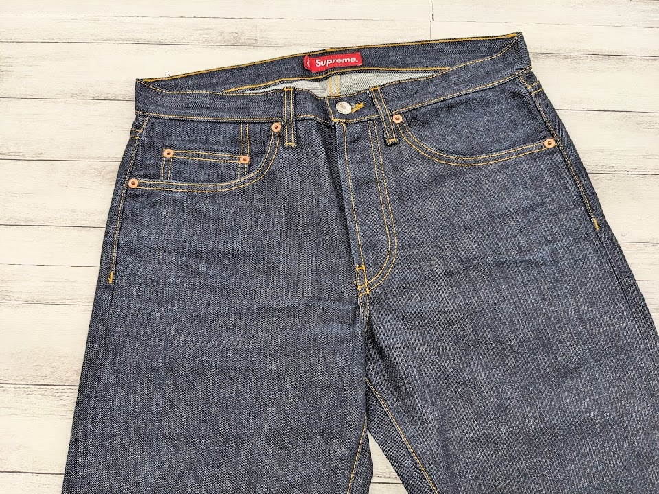 Supreme シュプリーム Rigid Slim Jean リジッド スリム デニム Supreme シュプリーム Rigid Slim Jean リジッド スリム デニム