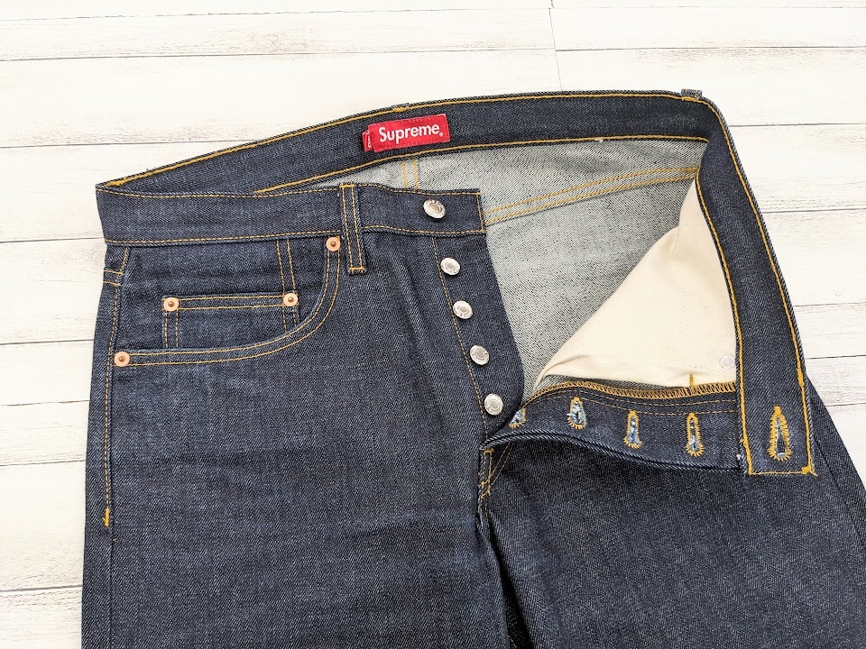 Supreme シュプリーム Rigid Slim Jean リジッド スリム デニム Supreme シュプリーム Rigid Slim Jean リジッド スリム デニム